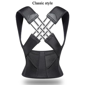 Breathable Back Posture Corrector Brace – For Kids & Adults