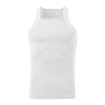 Men’s Sports Tank Top – Slim Fit Sleeveless O-Neck Vest