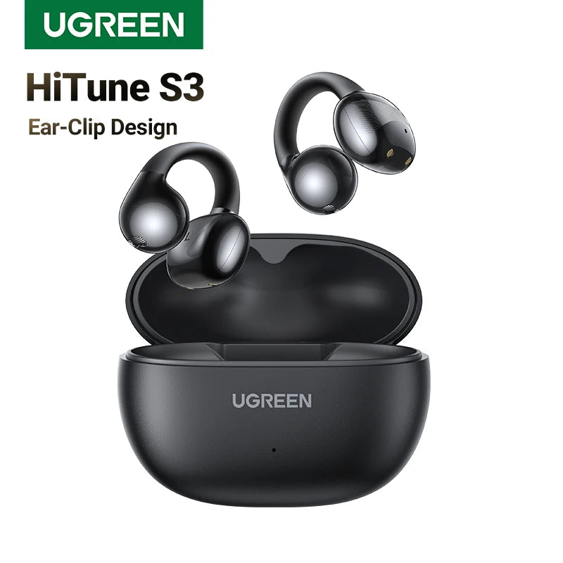 TWS Open-Ear Clip Earbuds – Wireless Bluetooth Sports Headphones