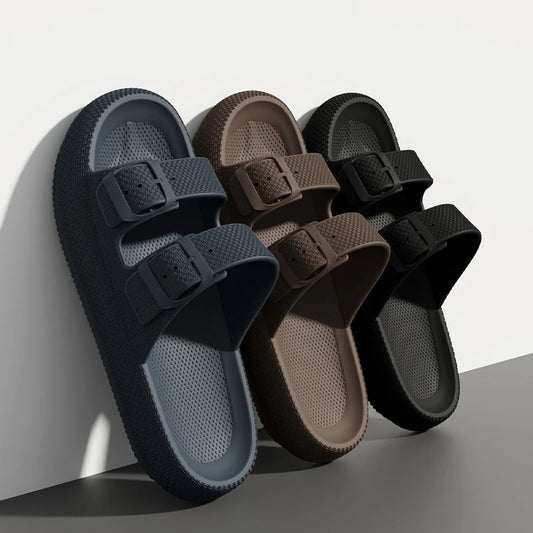 2025 Men’s Outdoor Sandals – Thick Sole, Non-Slip Comfort