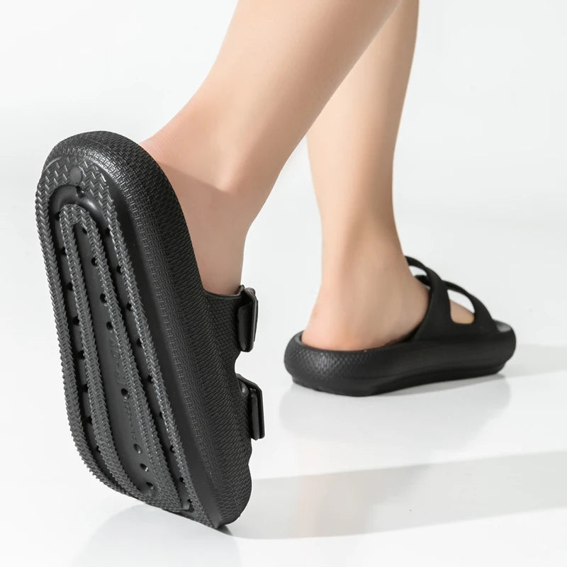 2025 Men’s Outdoor Sandals – Thick Sole, Non-Slip Comfort