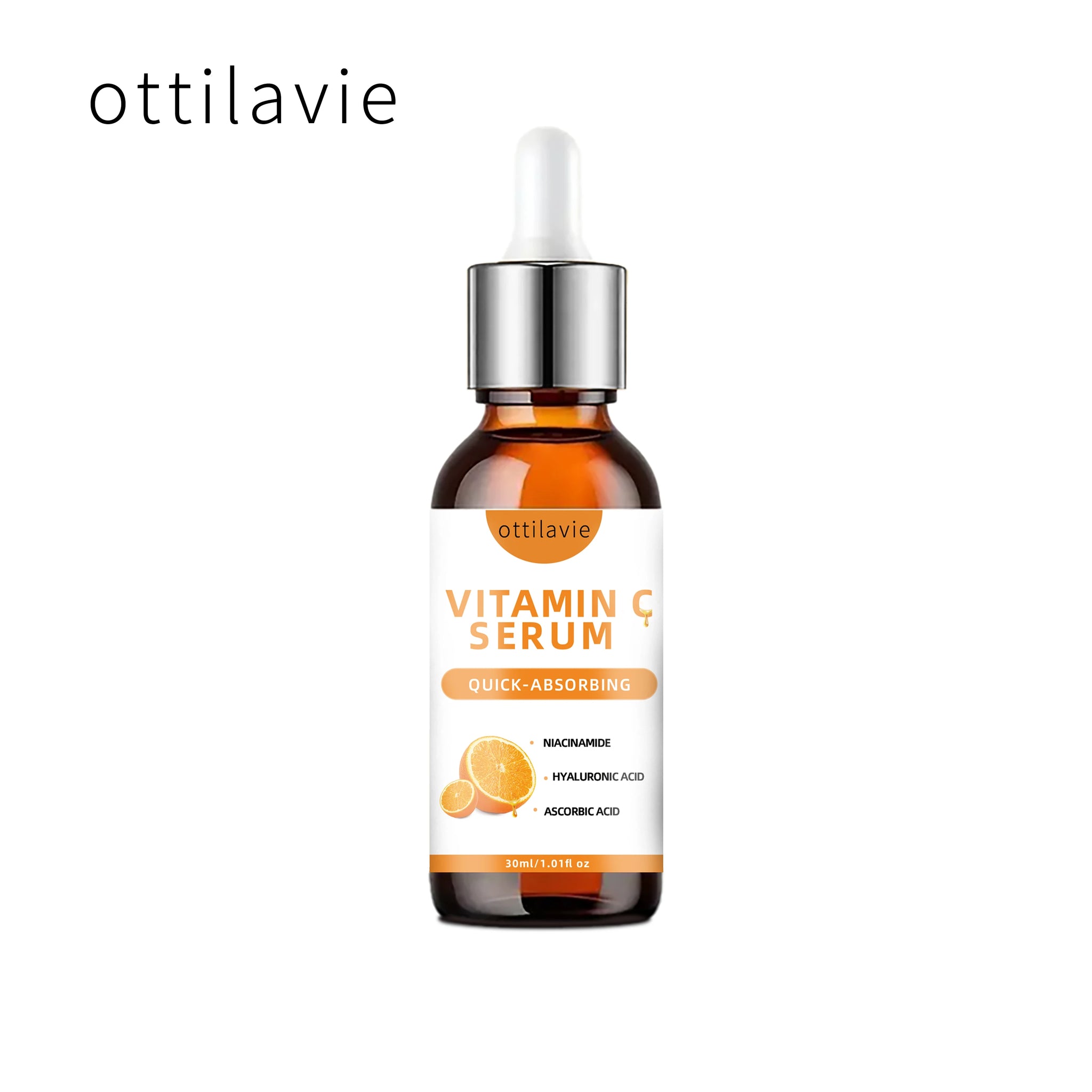 Vitamin C + Hyaluronic Acid Serum – Deep 24-Hour Hydration