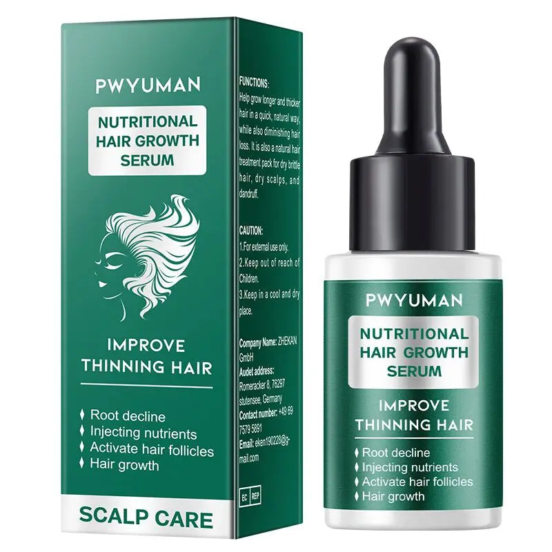 7-Day Ginger Hair Growth Serum – Anti Hair Loss & Scalp Repair
